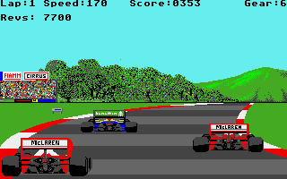 Formula 1 Grand Prix screenshot 3 for Atari ST